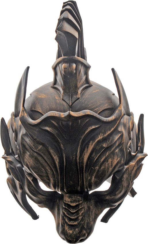 X-Forge Helm Of The Bronze Wolf 16" Antique Bronze Foam