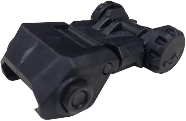 XTS Rear Flip-up Sight Black Polymer Adjustable