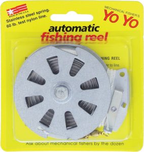 YOYO12001 Yo Yo Fishing Reel Flat Automatic Stainless Steel