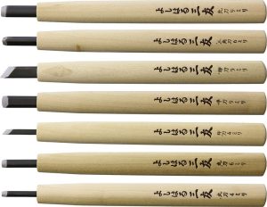 Yoshiharu Y-7 Japanese Carving Knife Set - Advanced Magnolia