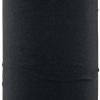Zan Headgear Motley Tube Black Cotton Face Covering