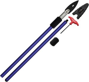 Zubin Axe Hunting Spear Complete Set 60" Aluminum Staff
