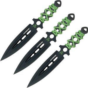 Z-Hunter Thrower Set 3 Piece - Stainless Blades