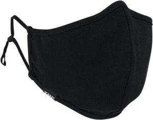 ZHFMA114 Zan Headgear Face Mask Adjustable Black Cotton