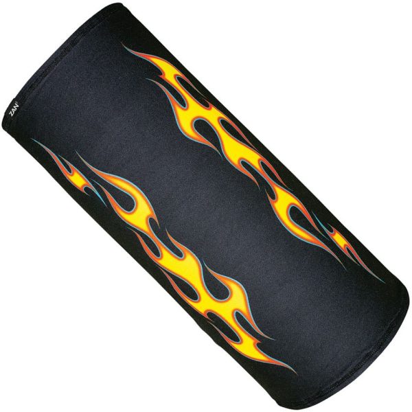 ZHTL435 Zan Headgear SportFlex Motley Tube Flame - Hot Rod