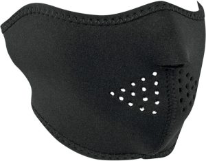 ZHWNFM114H Zan Headgear Half Face Mask Black - Neoprene
