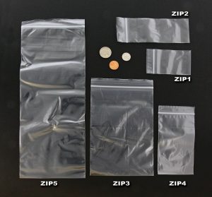 ZIP3 Recloseable Bags 5x7 inch - 100 Pack
