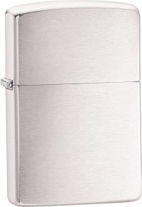 ZO10003 Zippo Brushed Chrome Lighter Regular