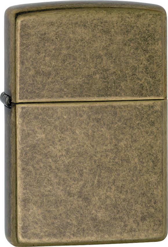 Zippo Classic Antique Brass Lighter
