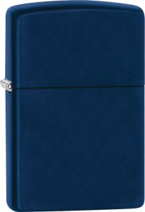 ZO10239 Zippo Classic Navy Matte Lighter - No Logo
