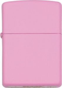 Zippo Pink Matte Lighter - Classic Zippo Style