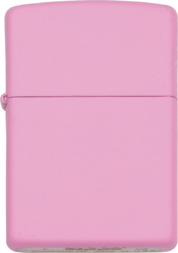 Zippo Pink Matte Lighter - Classic Zippo Style
