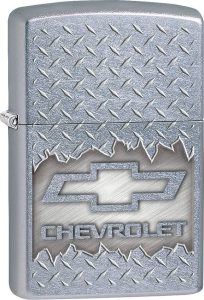 ZO10488 Zippo Chevrolet Bowtie Street Chrome Lighter