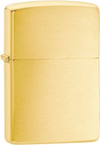 Zippo Brushed Brass Classic Lighter