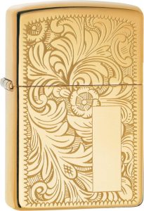 Zippo Brass Venetian High Polish Lighter