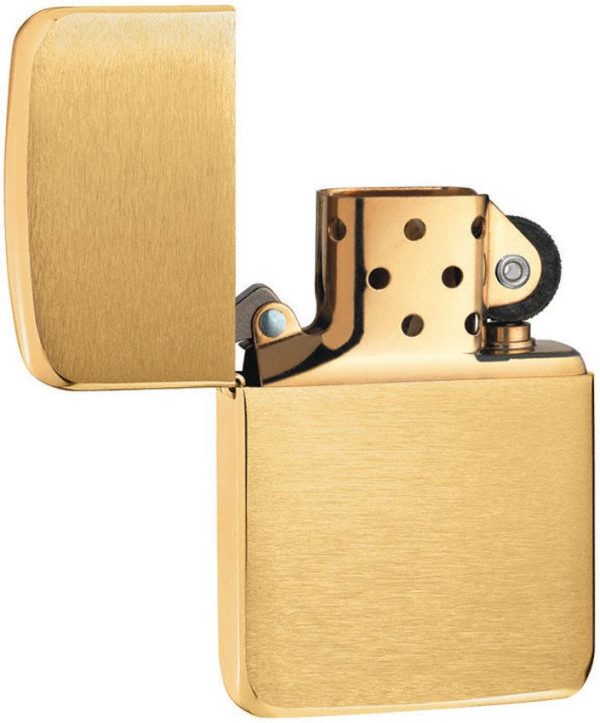 Zippo Vintage Brass 1935 Replica Lighter - Brushed
