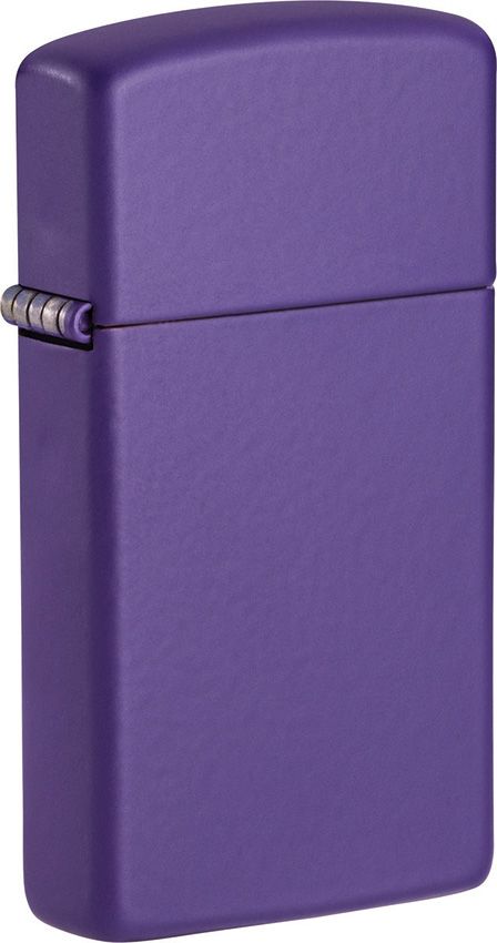 Zippo Slim Purple Matte Lighter