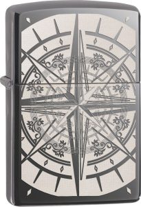 Zippo Compass Black Ice Lighter