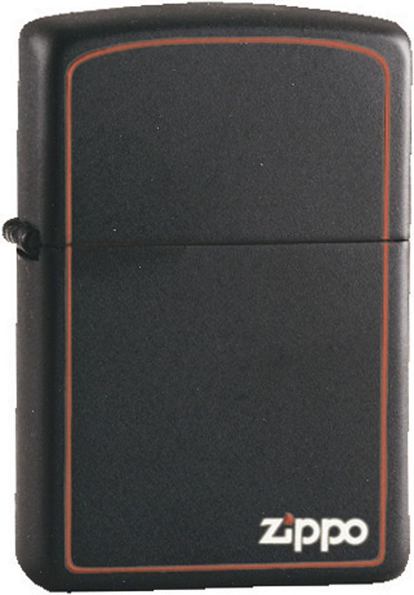 ZO11950 Zippo Classic Black and Red Lighter