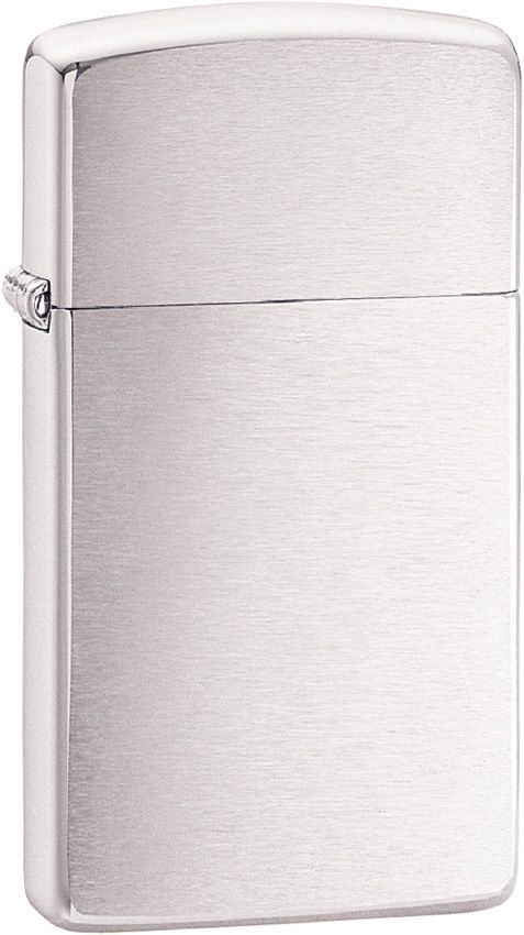 Zippo Slim Brushed Chrome Lighter