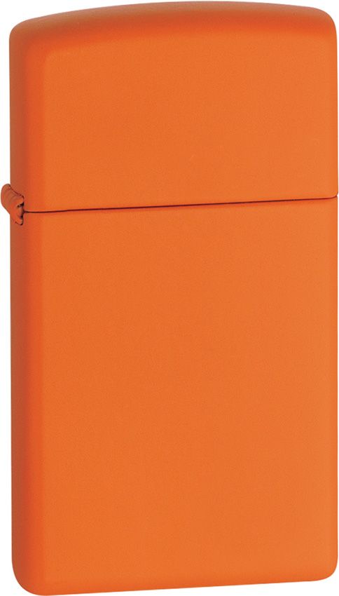 Zippo Slim Lighter Orange Matte