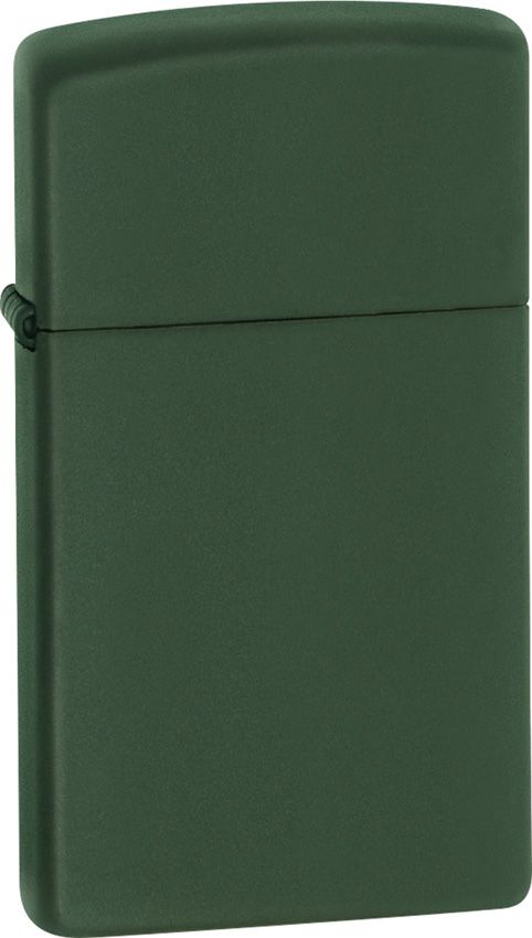 Zippo Slim Lighter Matte Green