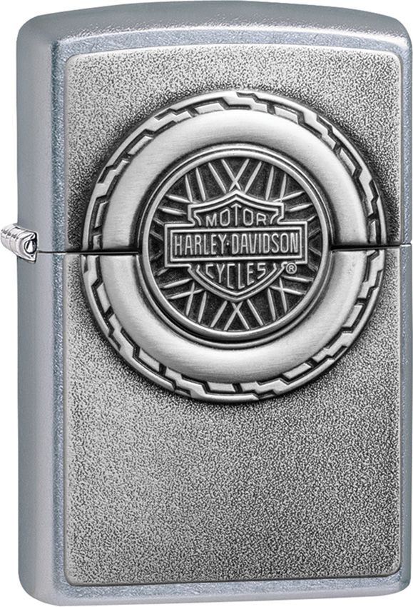 ZO14490 Zippo Harley-Davidson Design Lighter Street Chrome