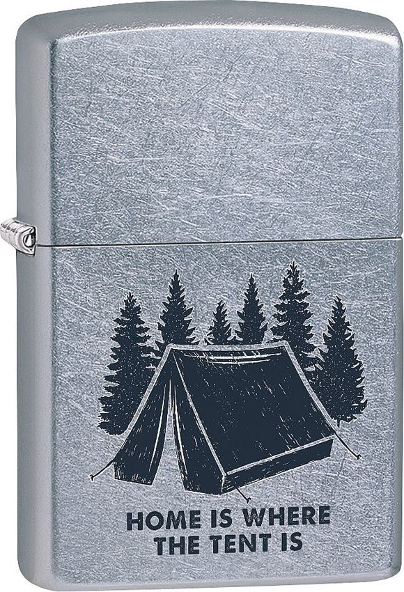 ZO15226 Zippo Camping Lighter - Street Chrome