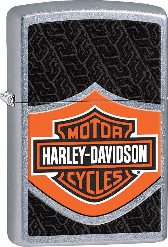 Zippo Harley Davidson Street Chrome Lighter