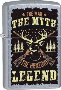 ZO15258 Zippo Hunting Legend Street Chrome Lighter