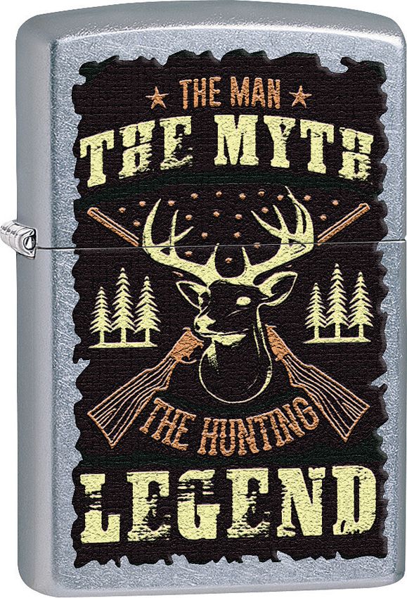 Zippo Hunting Legend Street Chrome Lighter