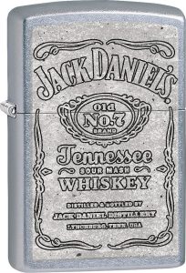 ZO15323 Zippo Jack Daniels Lighter - Street Chrome
