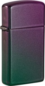 Zippo Slim Iridescent Lighter - Slim Profile