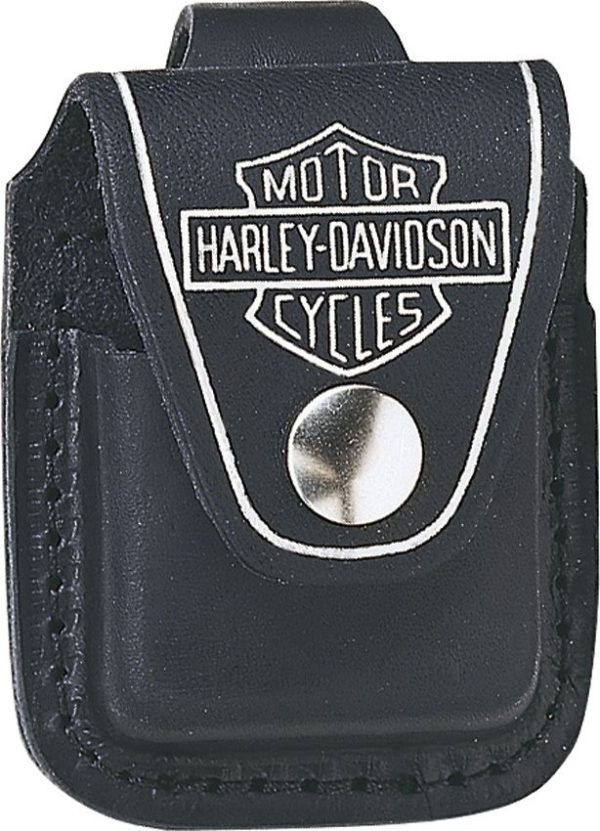 Zippo Harley-Davidson Black Leather Lighter Pouch
