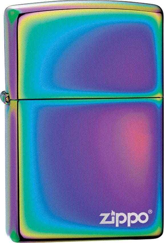 Zippo Spectrum with Logo Lighter - Wind Resistant