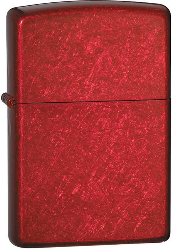 Zippo Candy Apple Red Lighter - Classic Refillable