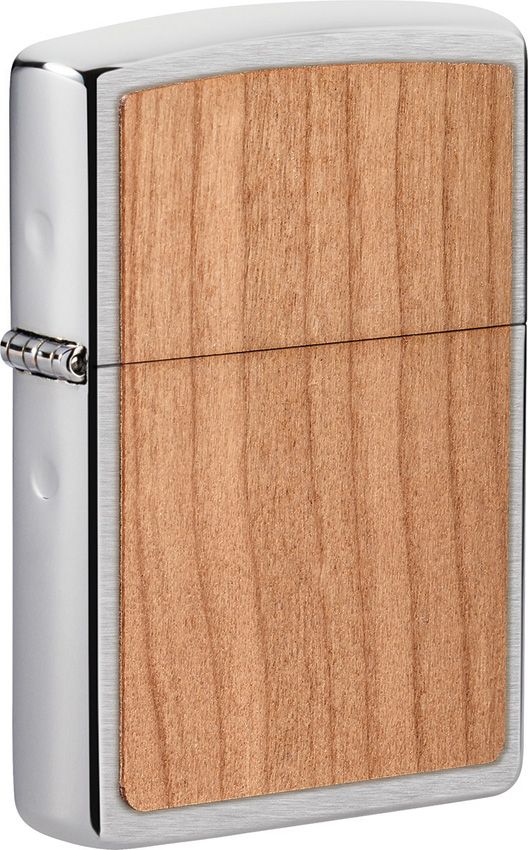 ZO19994 Zippo Woodchuck Cherry Wood Inlay Windproof Lighter