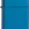 Zippo Slim High Polish Blue Lighter