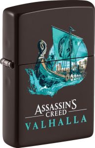 Zippo Assassin's Creed Valhalla Lighter Brown