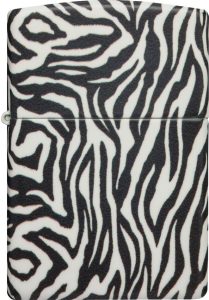 ZO23793 Zippo Zebra Print Lighter 540 Color