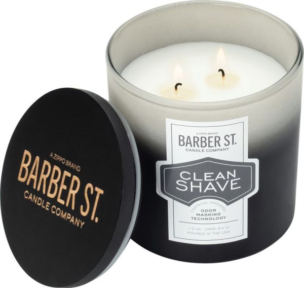Zippo Barber Street Candle Clean Shaven Scent