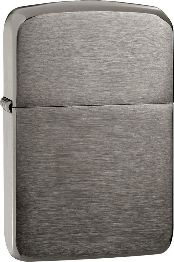 ZO24096 Zippo 1941 Replica Black Ice Slim Lighter