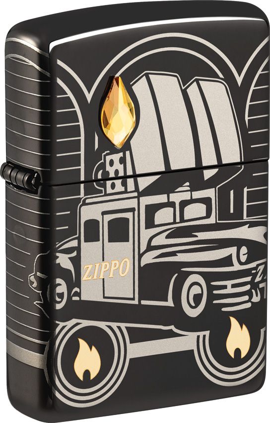 Zippo Car 75th Anniversary Black Ice Collectible
