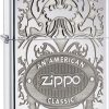 Zippo High Polish Chrome Lighter, Made in USA