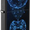 Zippo Gaming Design Lighter Black Matte