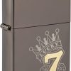 Zippo Lucky 7 Lighter Black Ice