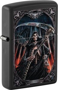 Zippo Anne Stokes Black Matte Lighter