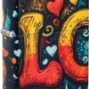 Zippo Love Mural Lighter Black Matte
