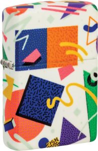 Zippo 80s Throwback Lighter - Glow in the Dark