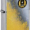 Zippo U.S. Army Lighter - Street Chrome, Boxed (ZO26695)
